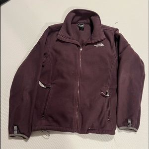 North face zip up fleece